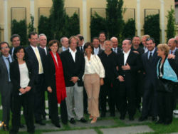 Italy YPO Chapter Starfish and Spider Book launch party in Milan on Tuesday, May 29.